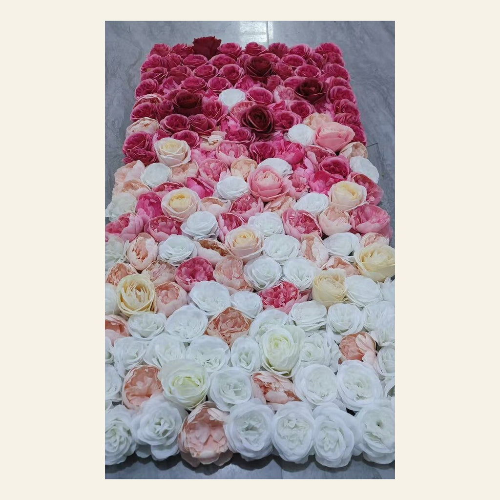 EVERIVELLE Artificial Flower Wall Panels