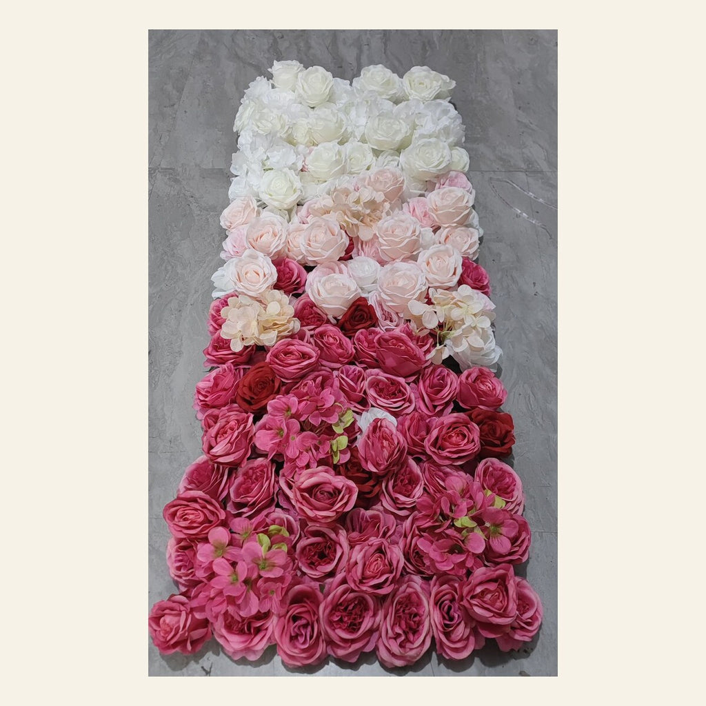 EVERIVELLE Artificial Flower Wall Panels