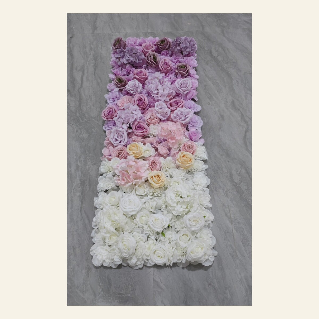 EVERIVELLE Artificial Flower Wall Panels