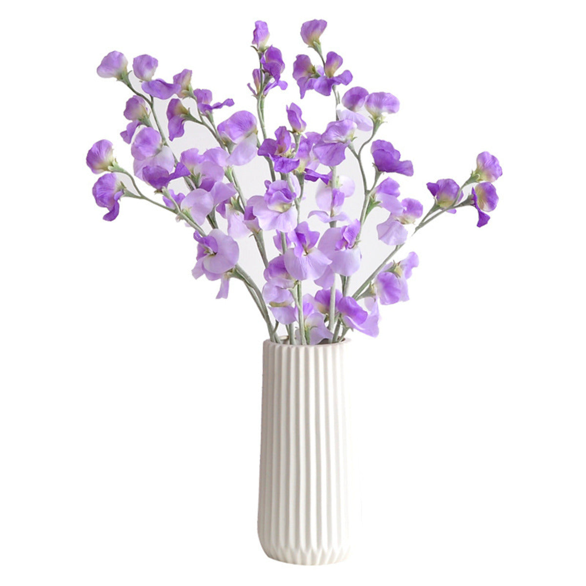 EVERIVELLE 24.8-Inch Artificial Sweet Pea Stem