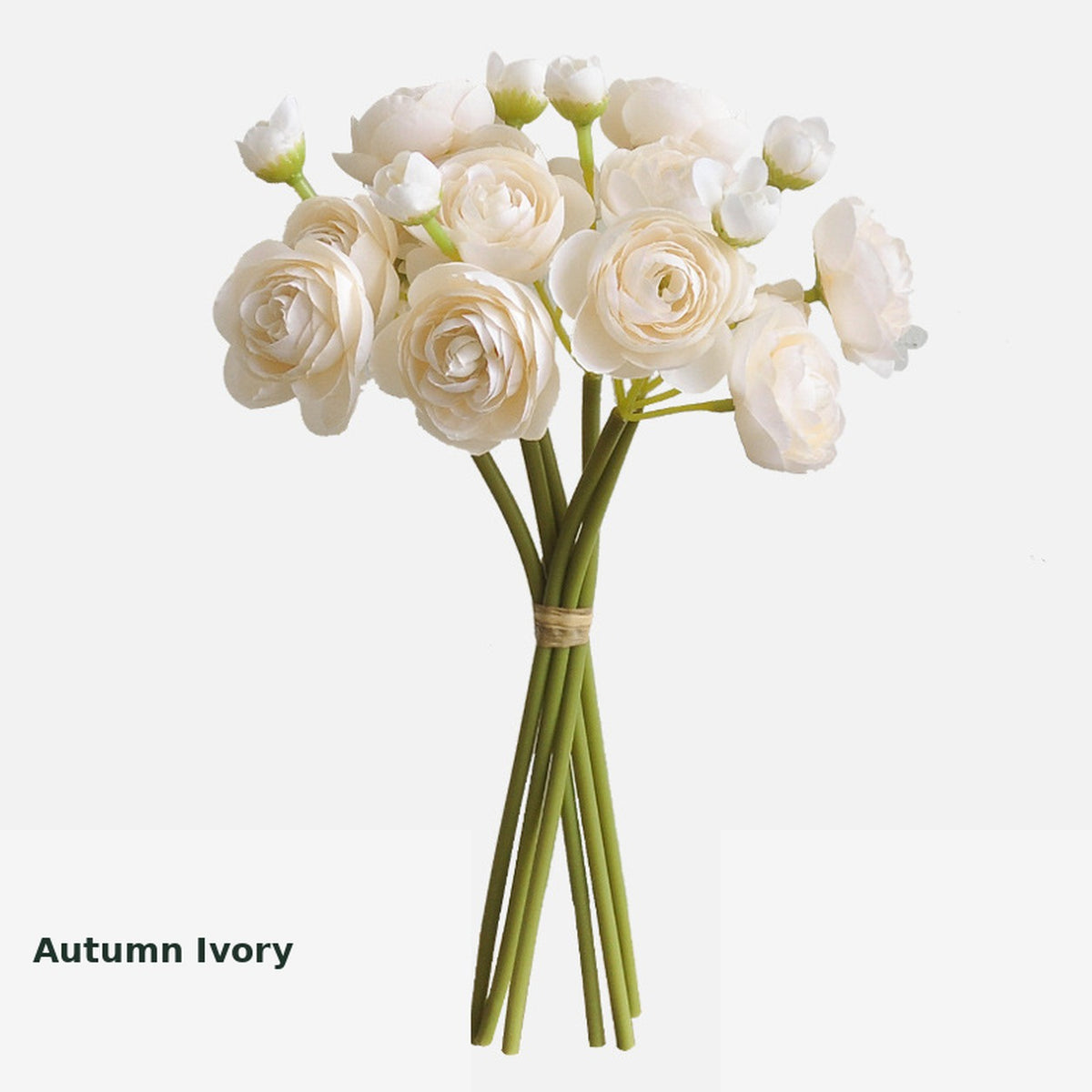 EVERIVELLE Artificial Lotus Bridal Bouquet