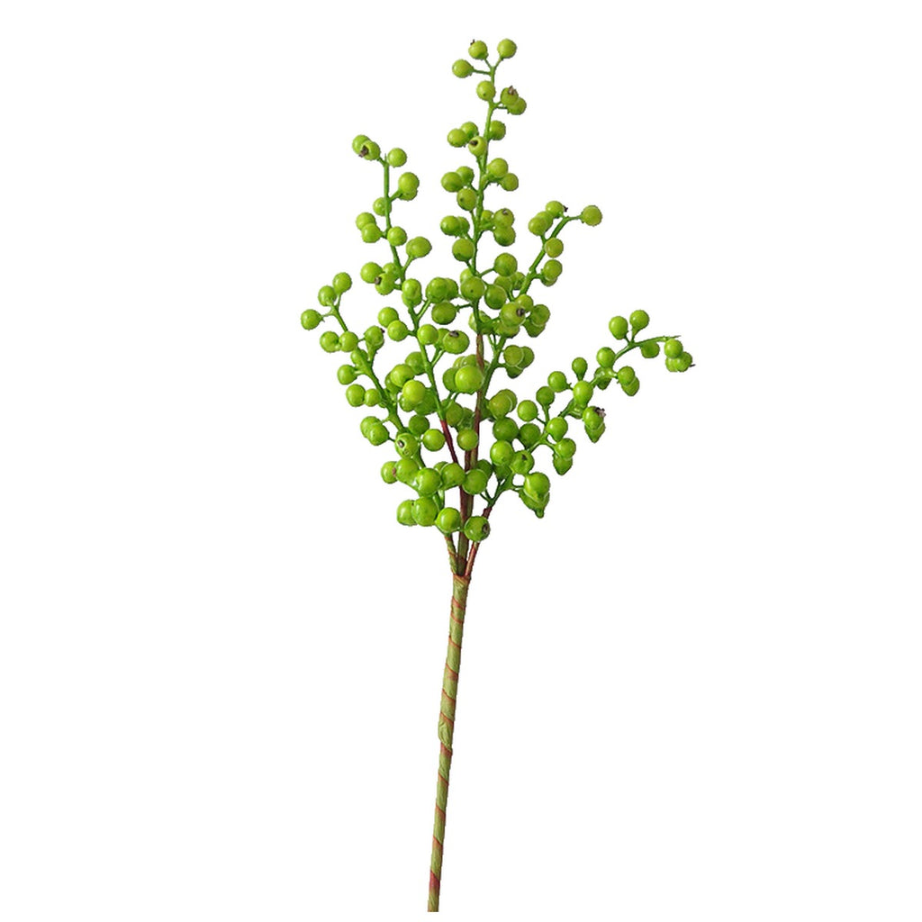 EVERIVELLE 20.1-Inch Five-Branch Artificial Berry Spray