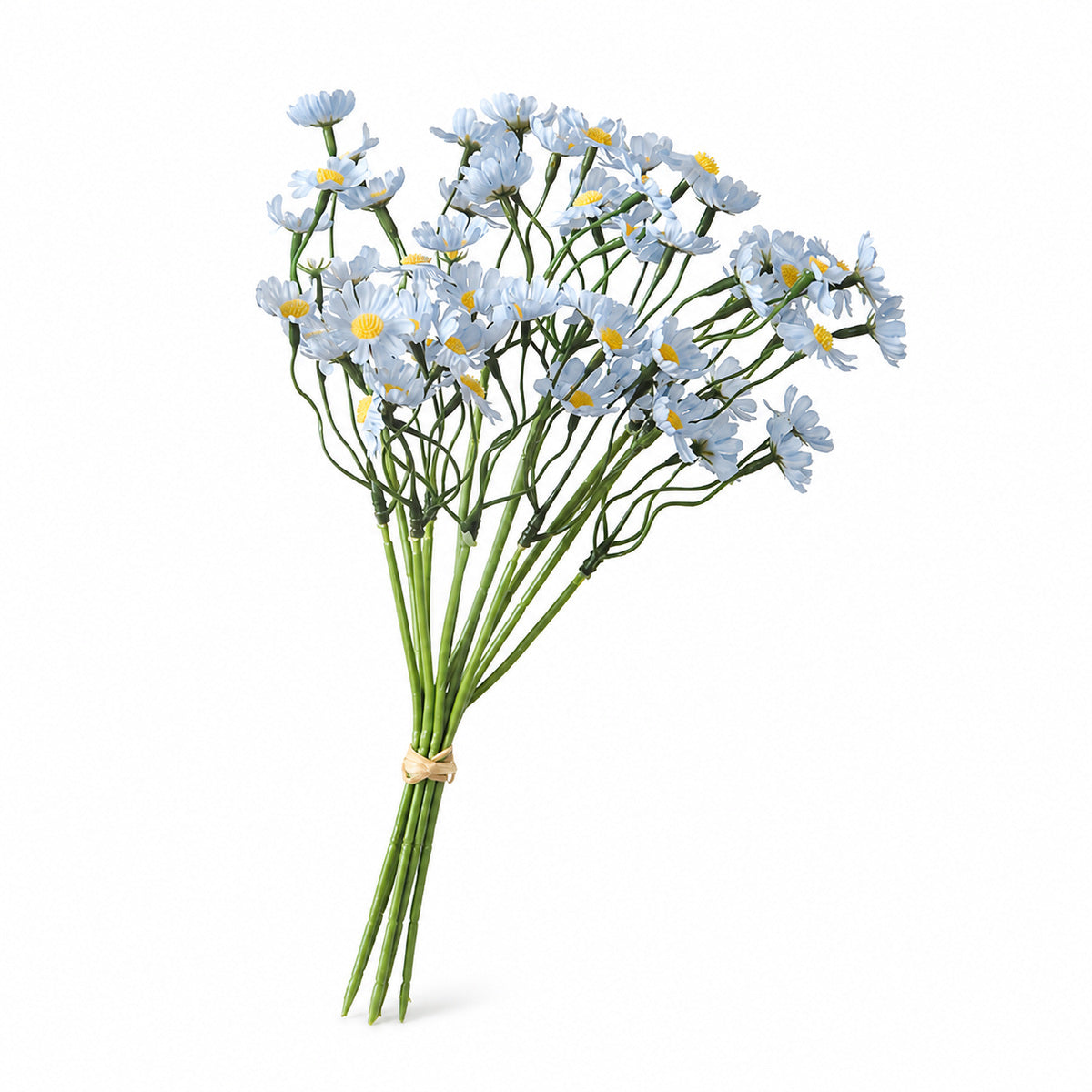 EVERIVELLE 10.2-Inch 60-Head Artificial Mini Daisy Bouquet