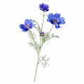 EVERIVELLE 30.7-Inch Flocked Artificial Queen Cosmos Stem