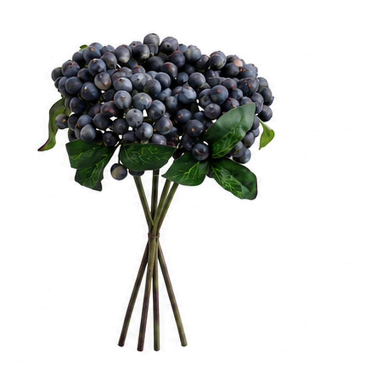 EVERIVELLE 11-Inch Five-Stem Artificial Berry Bouquet