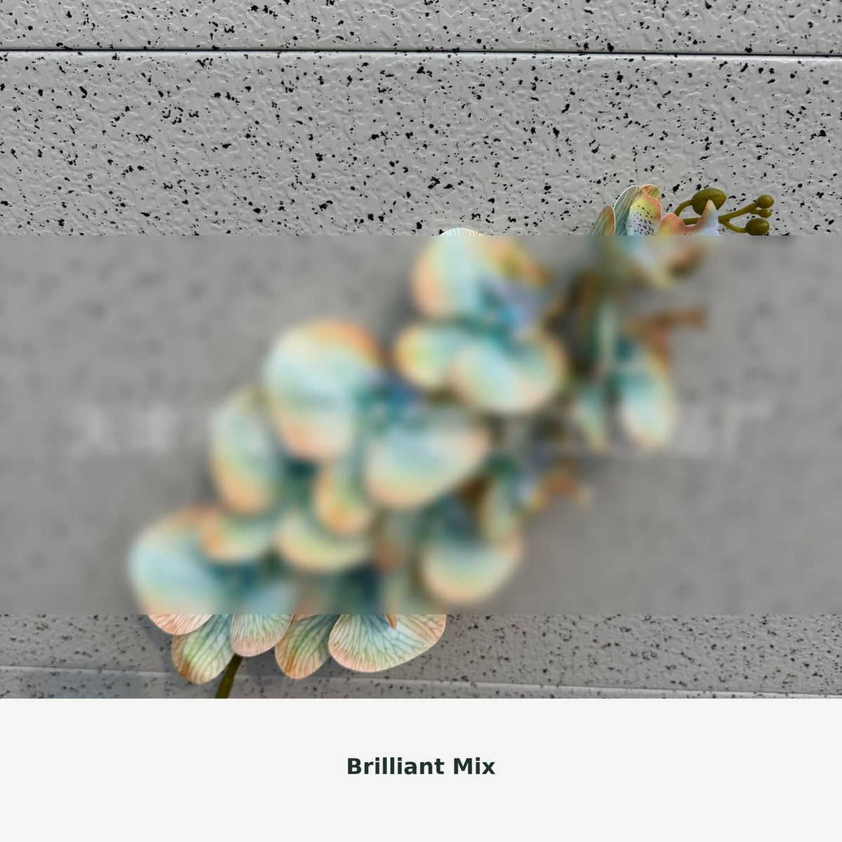 EVERIVELLE Nine-Head Artificial Phalaenopsis Orchid Stem