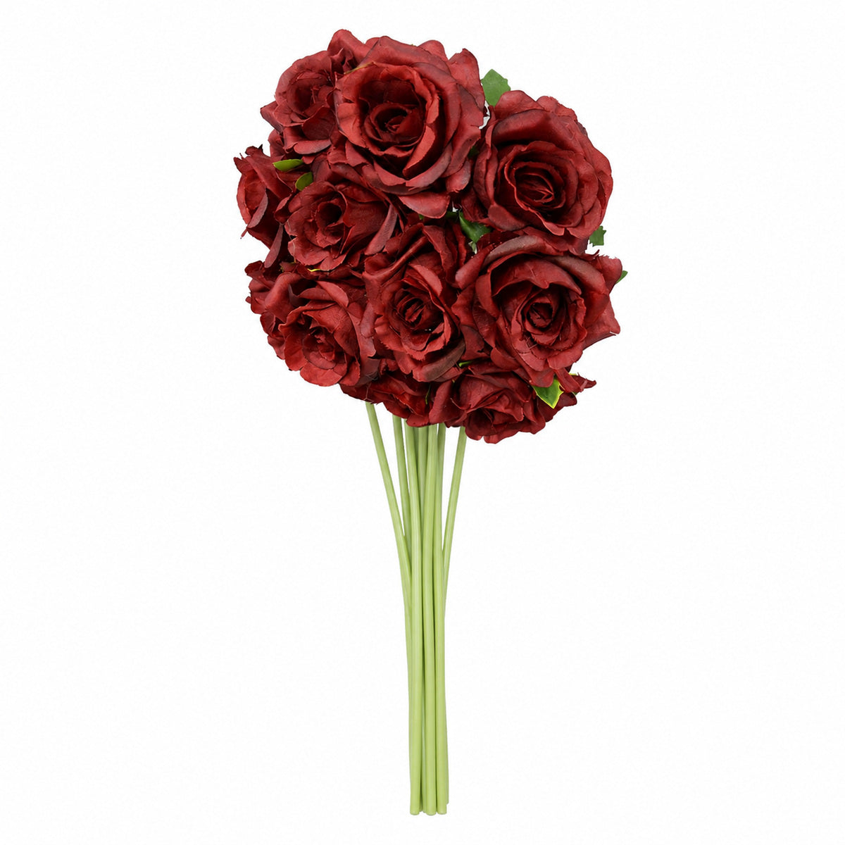 EVERIVELLE 11-Head Artificial Rose Bouquet