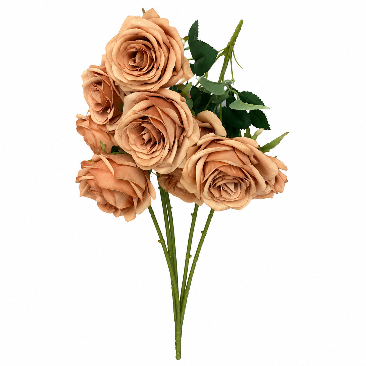 EVERIVELLE Multi-Head Artificial Rose Stem