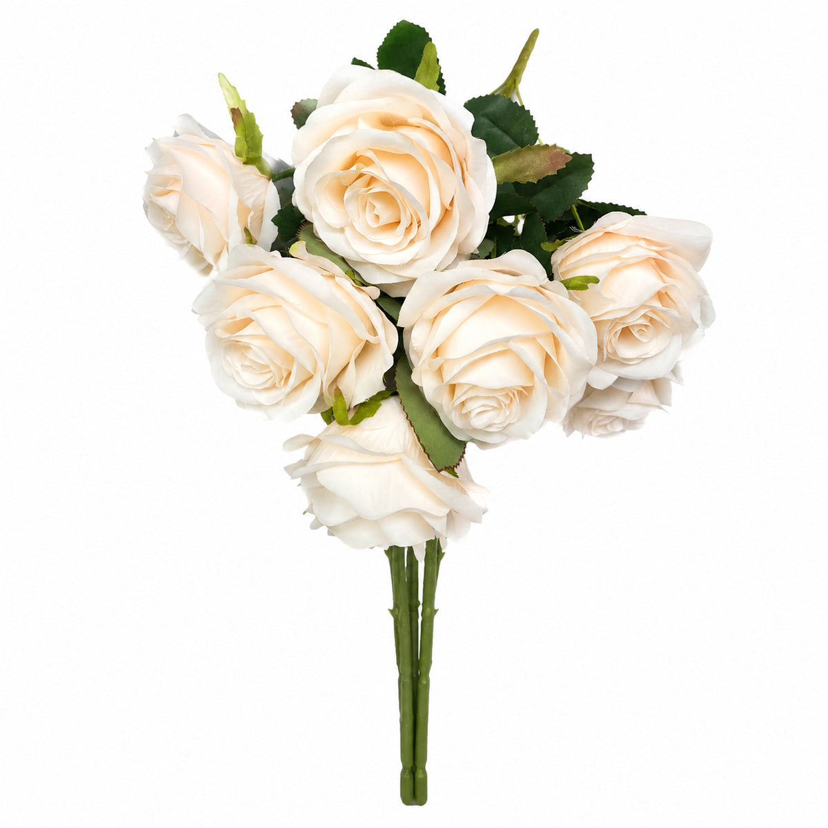 EVERIVELLE Multi-Head Artificial Rose Stem