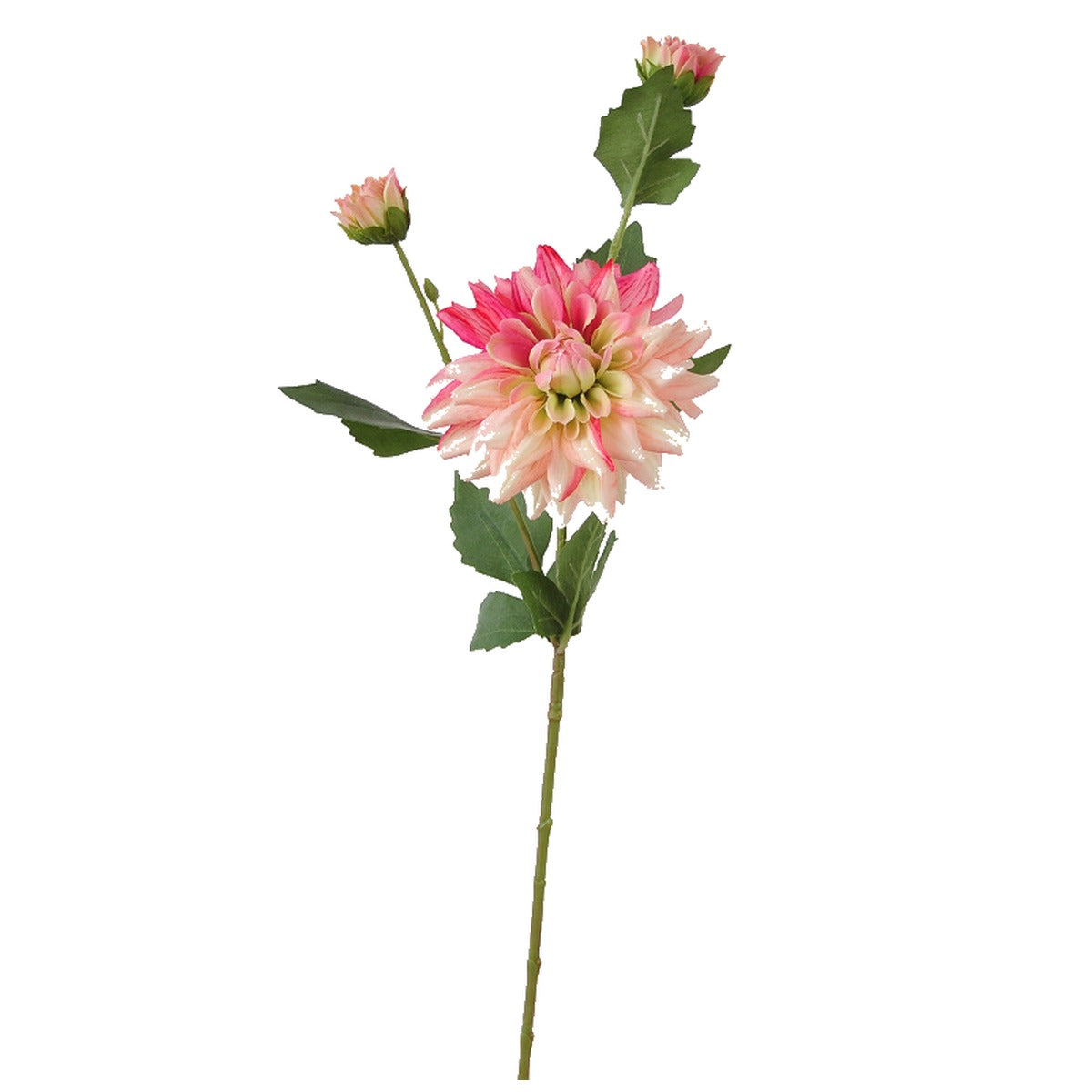 EVERIVELLE 25.6-Inch Artificial Dahlia Stem with Bud