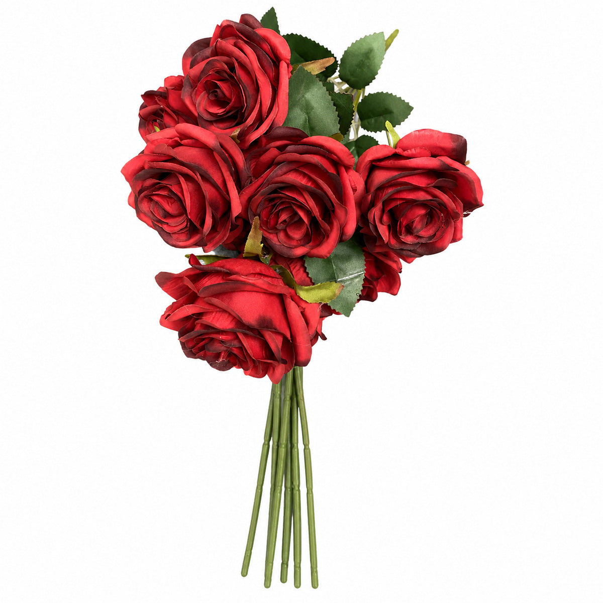 EVERIVELLE Multi-Head Artificial Rose Stem