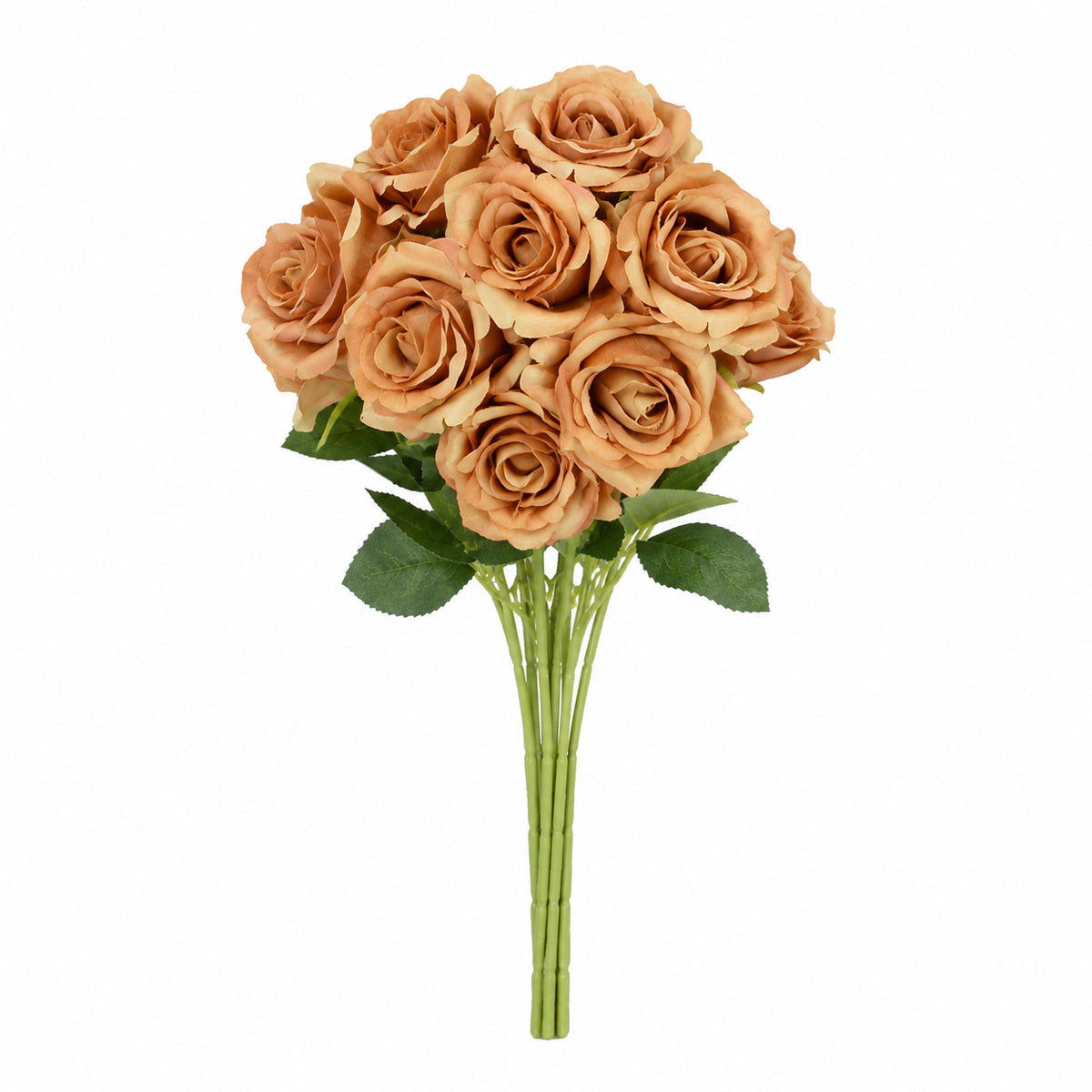 EVERIVELLE 11-Head Artificial Rose Bouquet