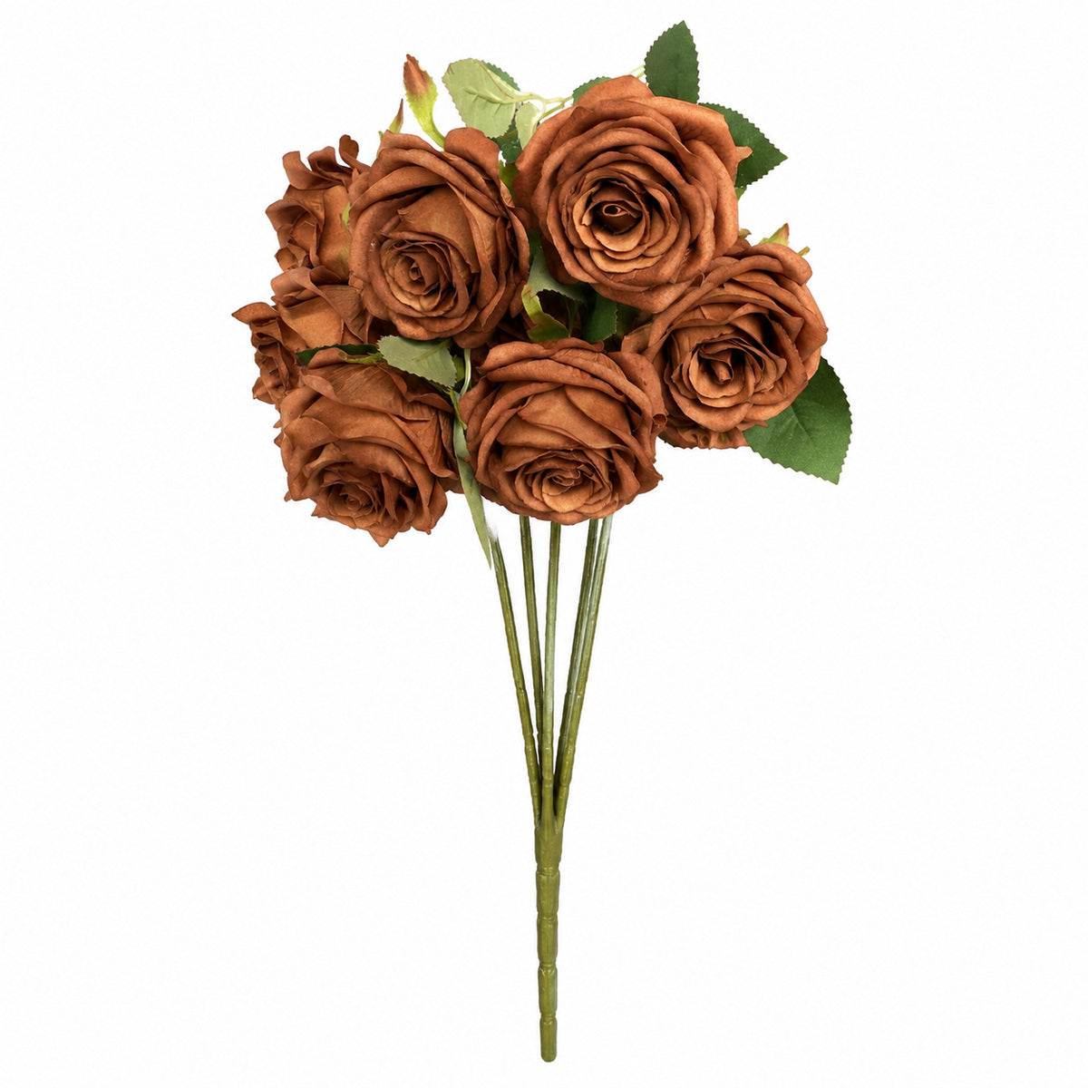 EVERIVELLE Multi-Head Artificial Rose Stem