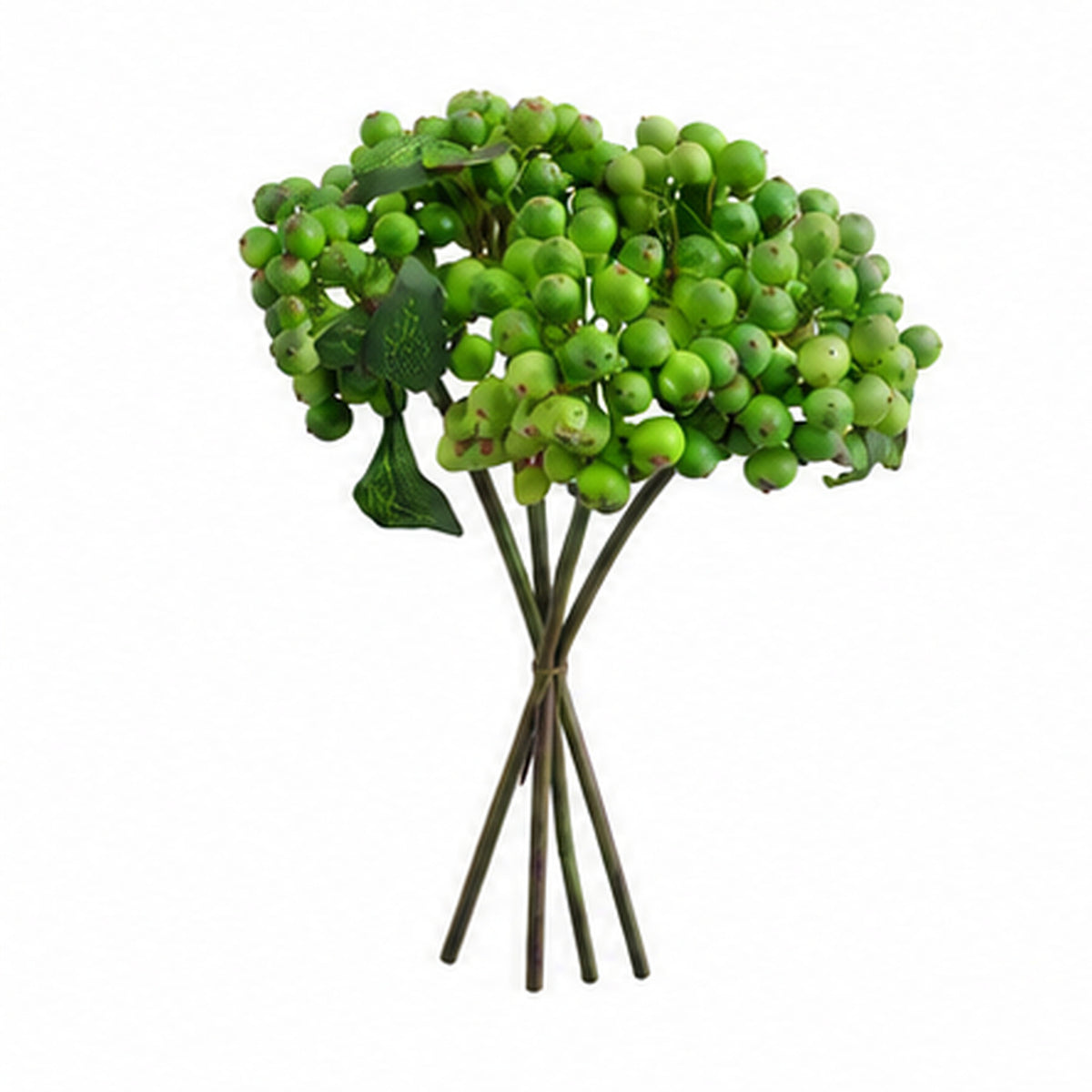 EVERIVELLE 11-Inch Five-Stem Artificial Berry Bouquet