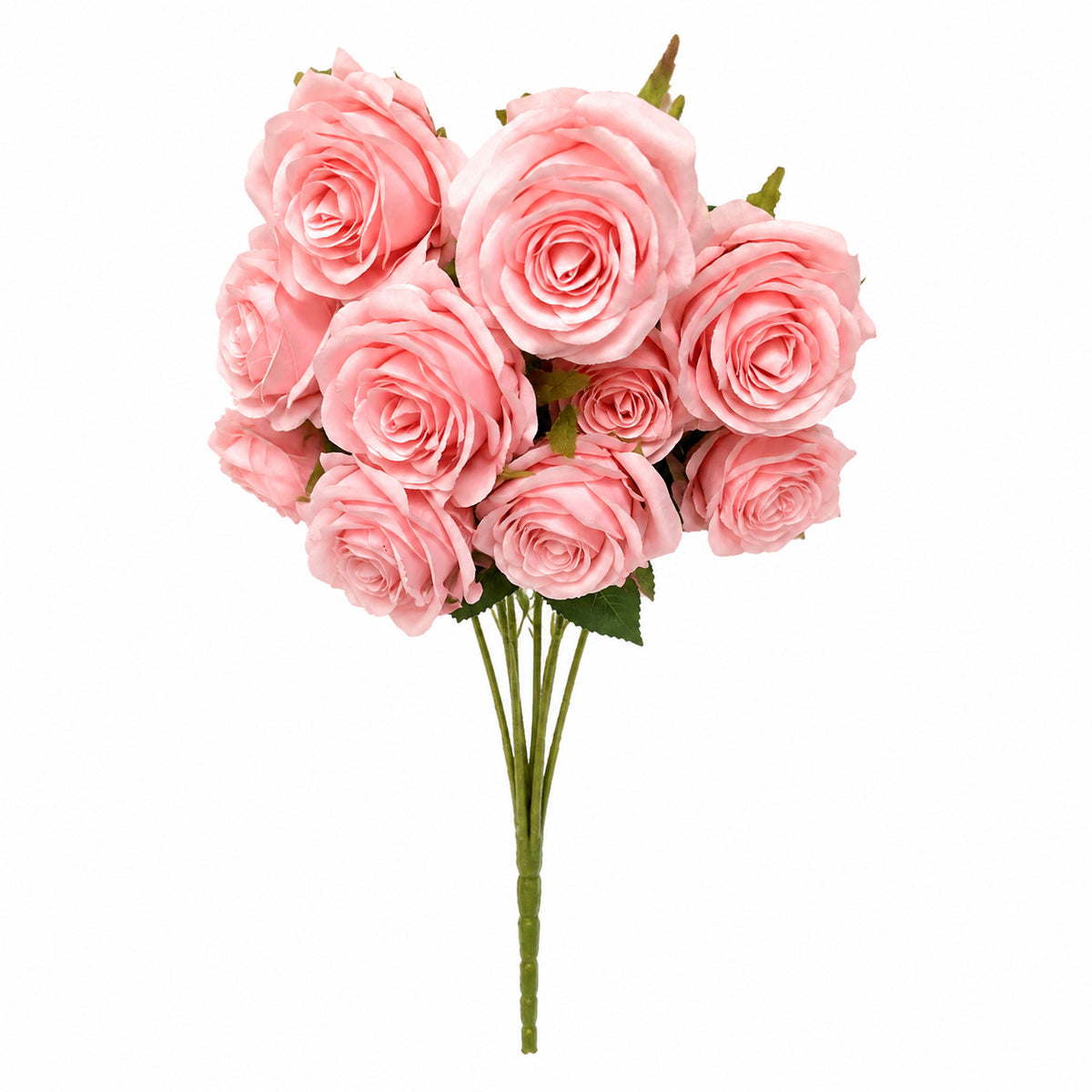 EVERIVELLE Multi-Head Artificial Rose Stem