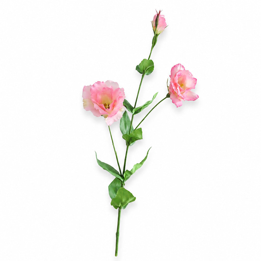 EVERIVELLE 32.3-Inch Artificial Lisianthus Flower Stem