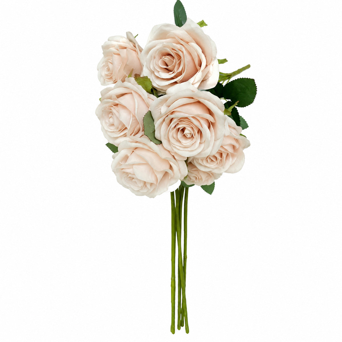 EVERIVELLE Multi-Head Artificial Rose Stem
