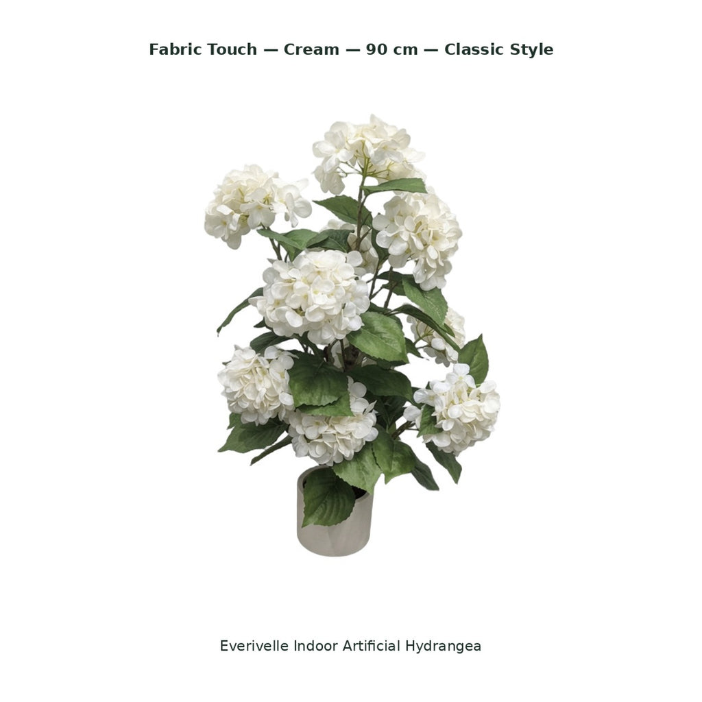 EVERIVELLE Artificial Hydrangea Floor Arrangement