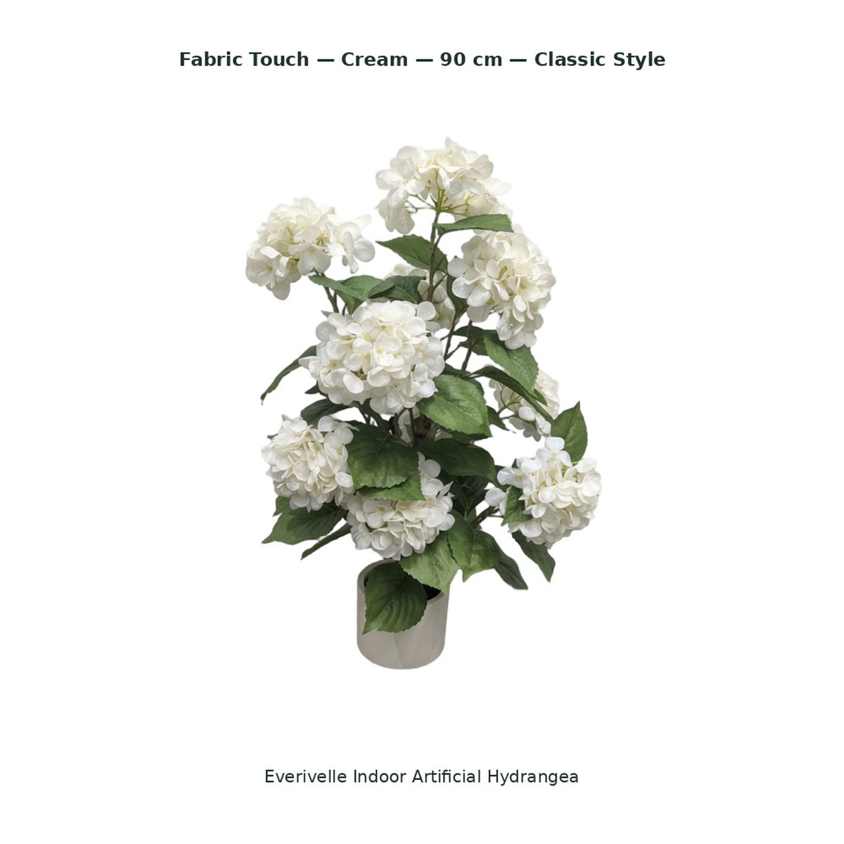 EVERIVELLE Artificial Hydrangea Floor Arrangement