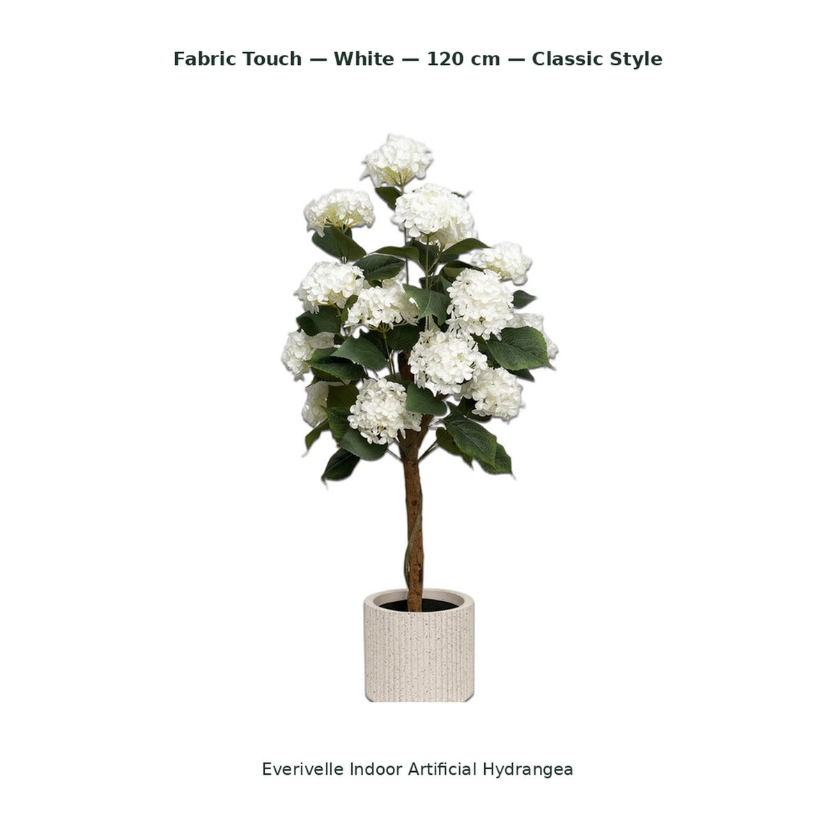 EVERIVELLE Artificial Hydrangea Floor Arrangement