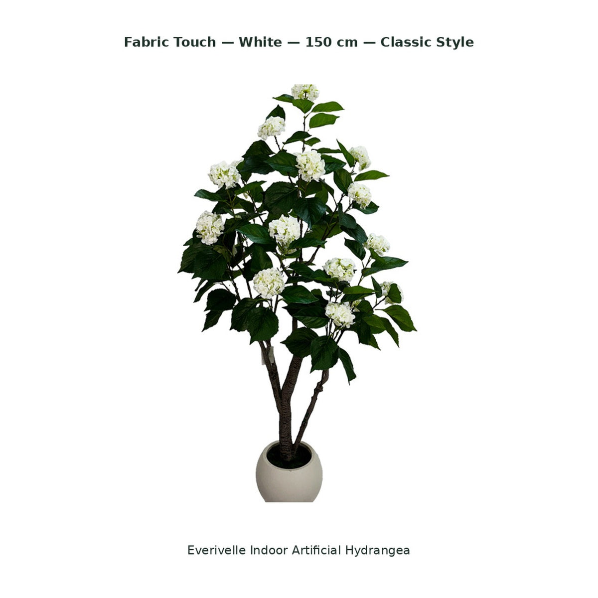 EVERIVELLE Artificial Hydrangea Floor Arrangement
