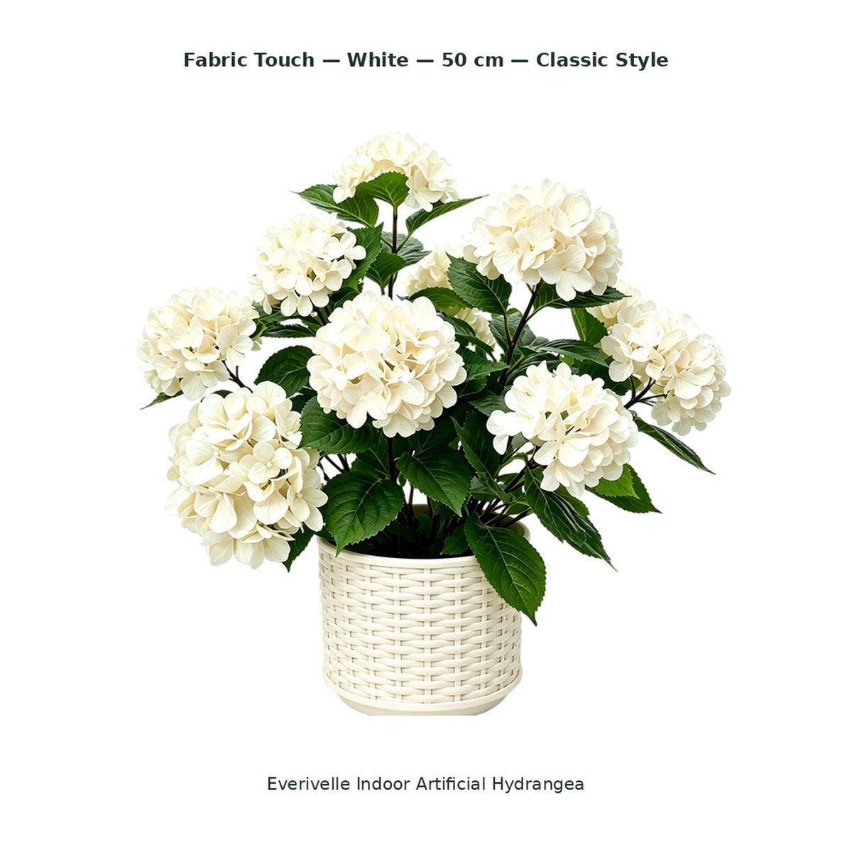EVERIVELLE Artificial Hydrangea Floor Arrangement