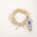 Firecracker string lights warm white USB