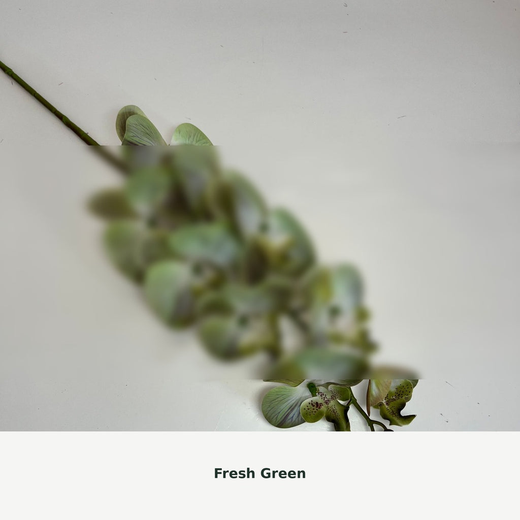 EVERIVELLE Nine-Head Artificial Phalaenopsis Orchid Stem