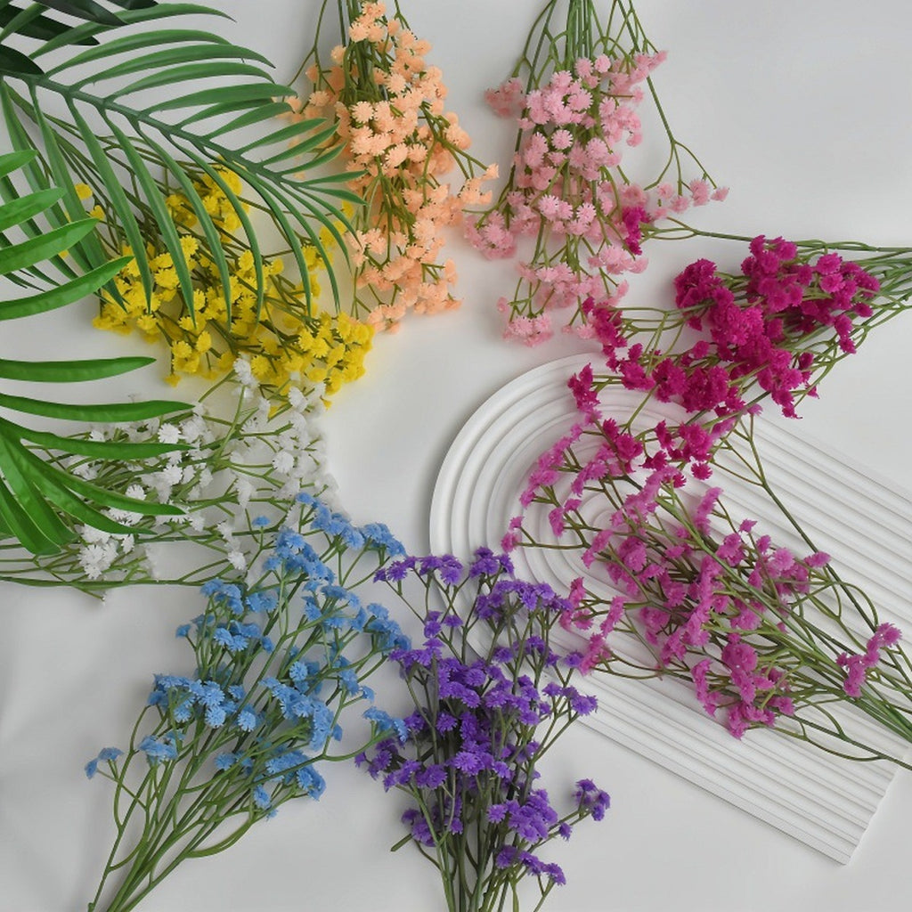 EVERIVELLE Four-Branch Artificial Baby's Breath Spray