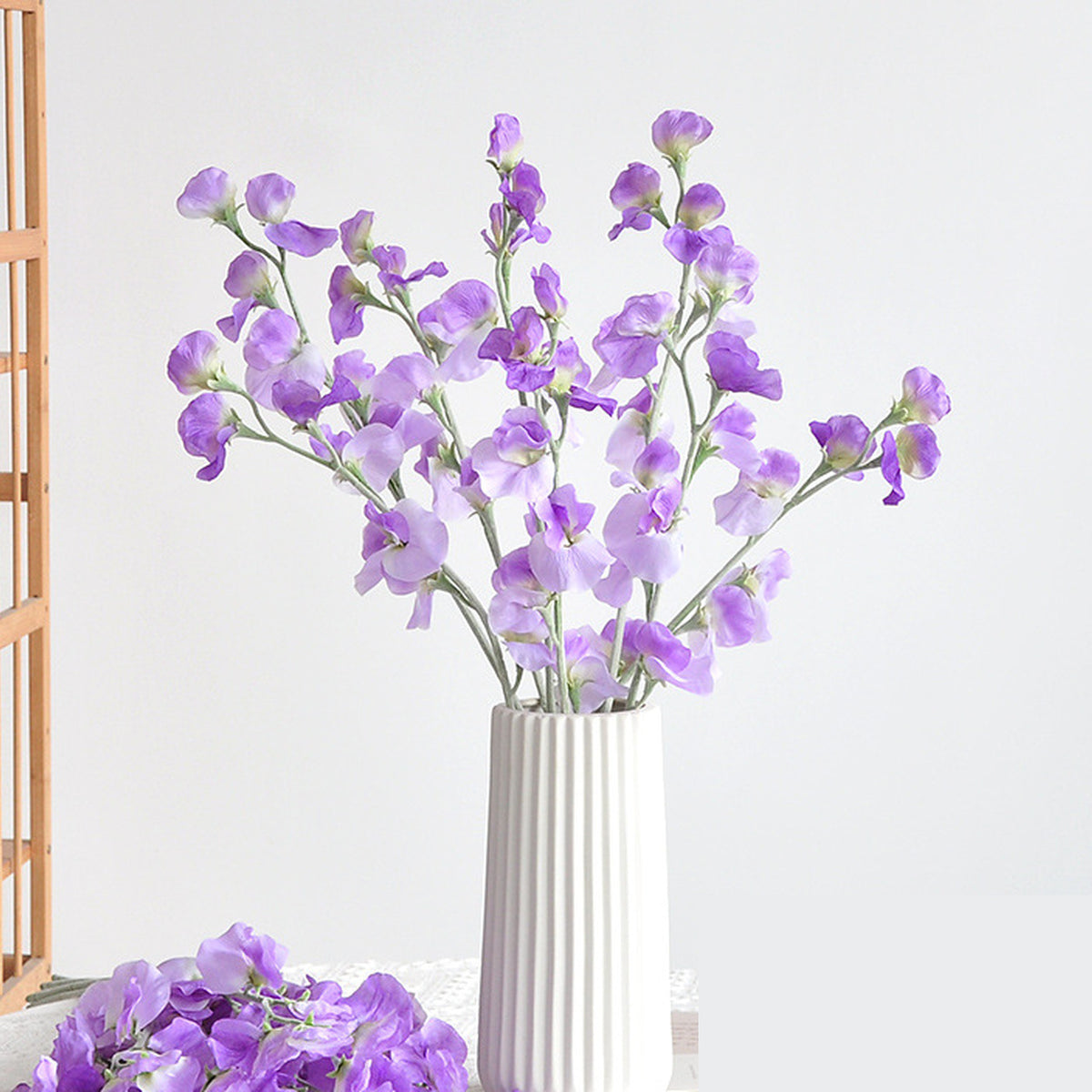 EVERIVELLE Artificial Sweet Pea Flower Stem