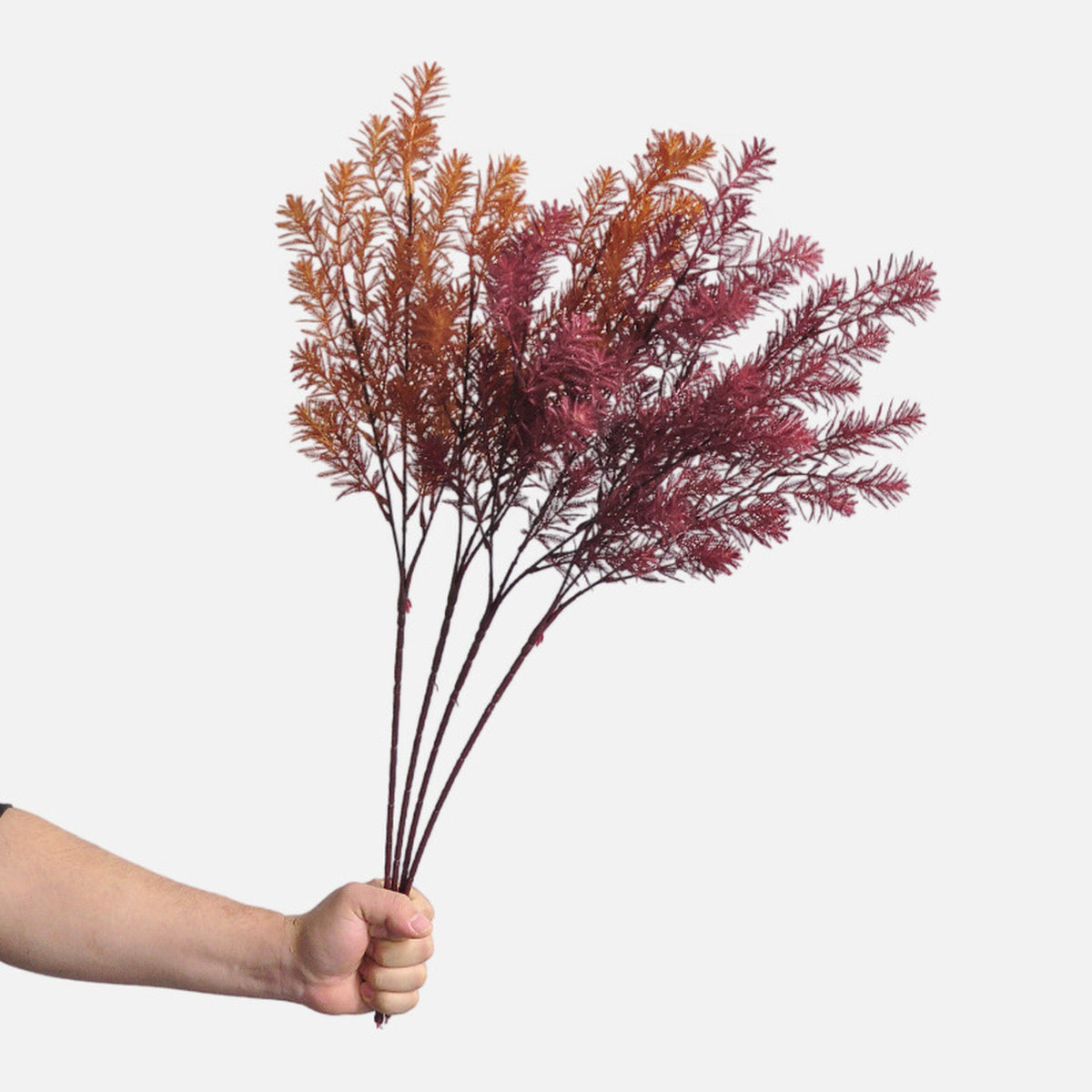 EVERIVELLE 26.8-Inch Artificial Autumn Fern Foliage Spray
