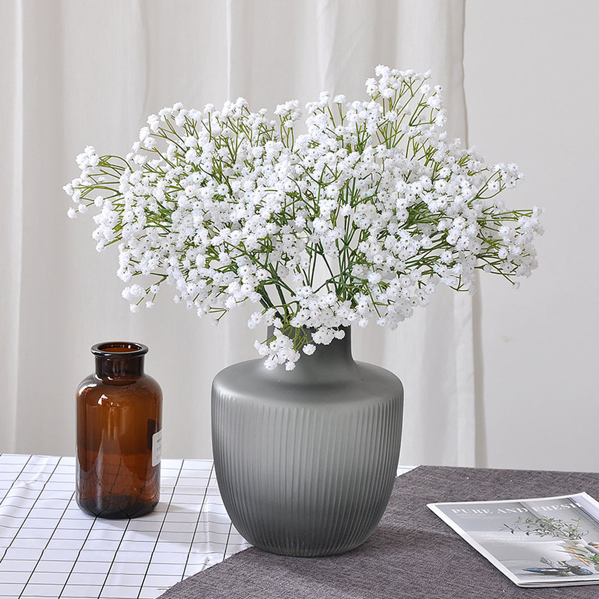 EVERIVELLE Artificial Baby's Breath Flower Spray