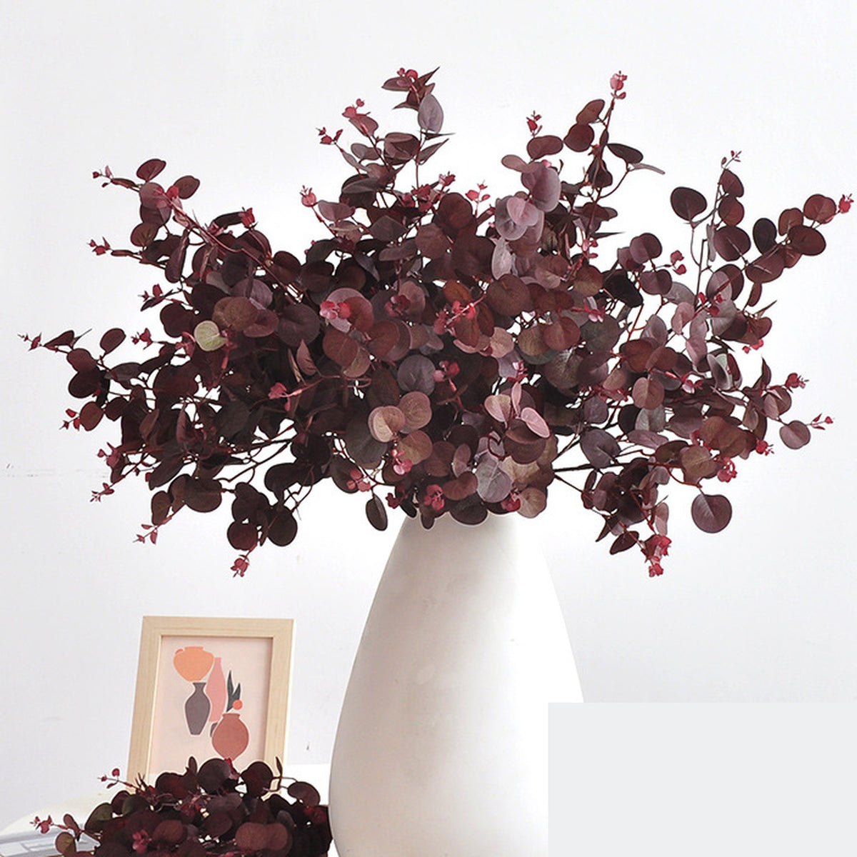 EVERIVELLE Autumn Artificial Eucalyptus Spray