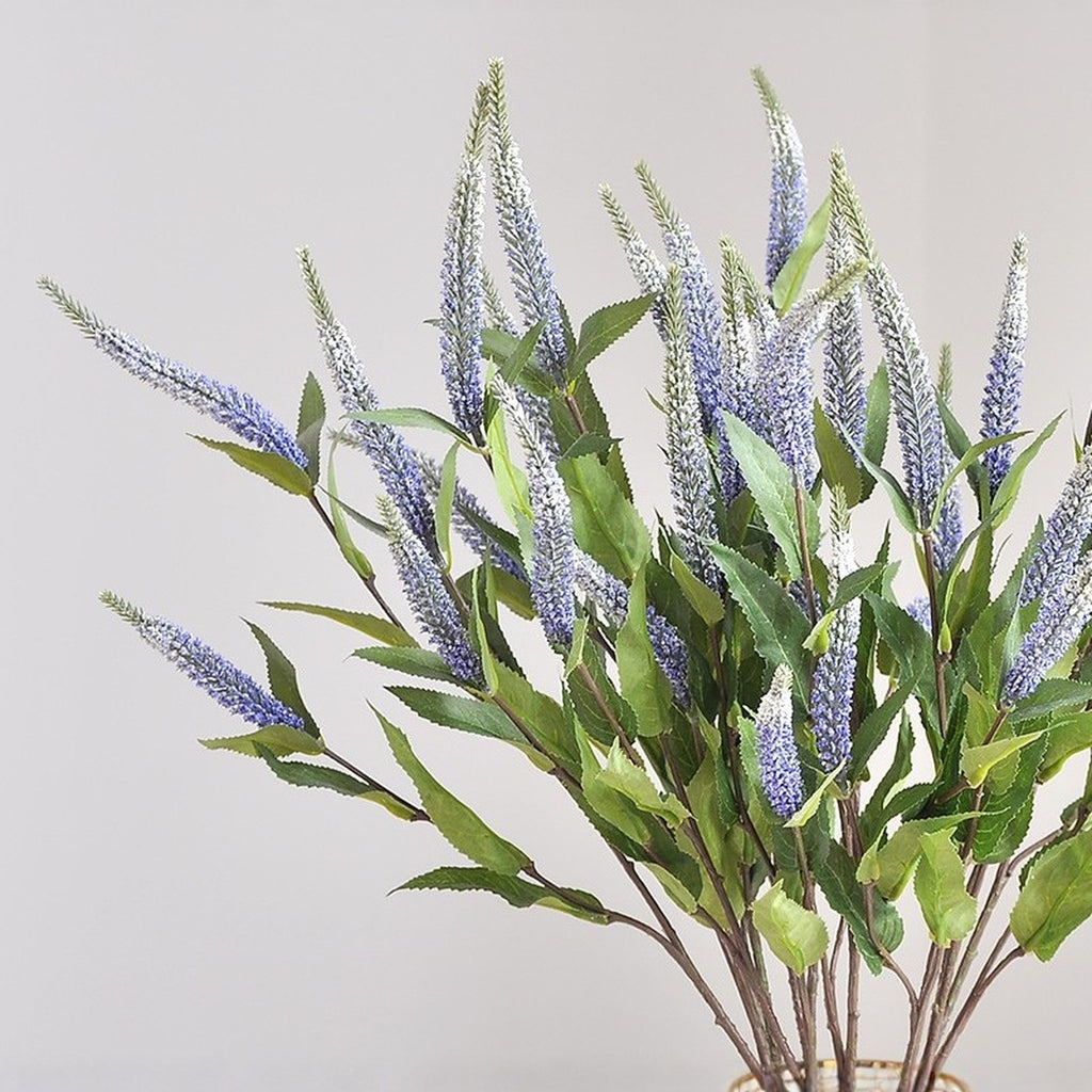 EVERIVELLE Five-Head Artificial Salvia Stem