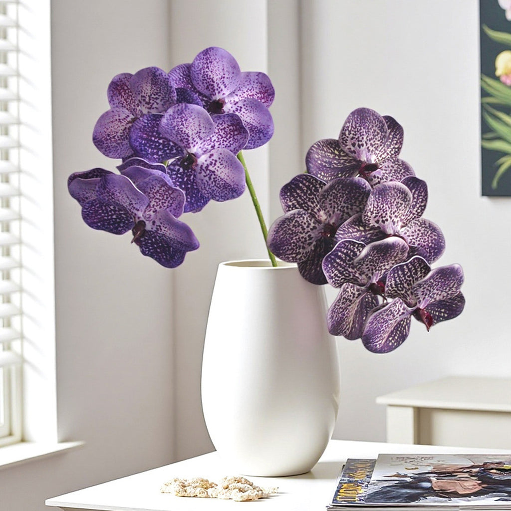 EVERIVELLE 3D Artificial Phalaenopsis Orchid Stem