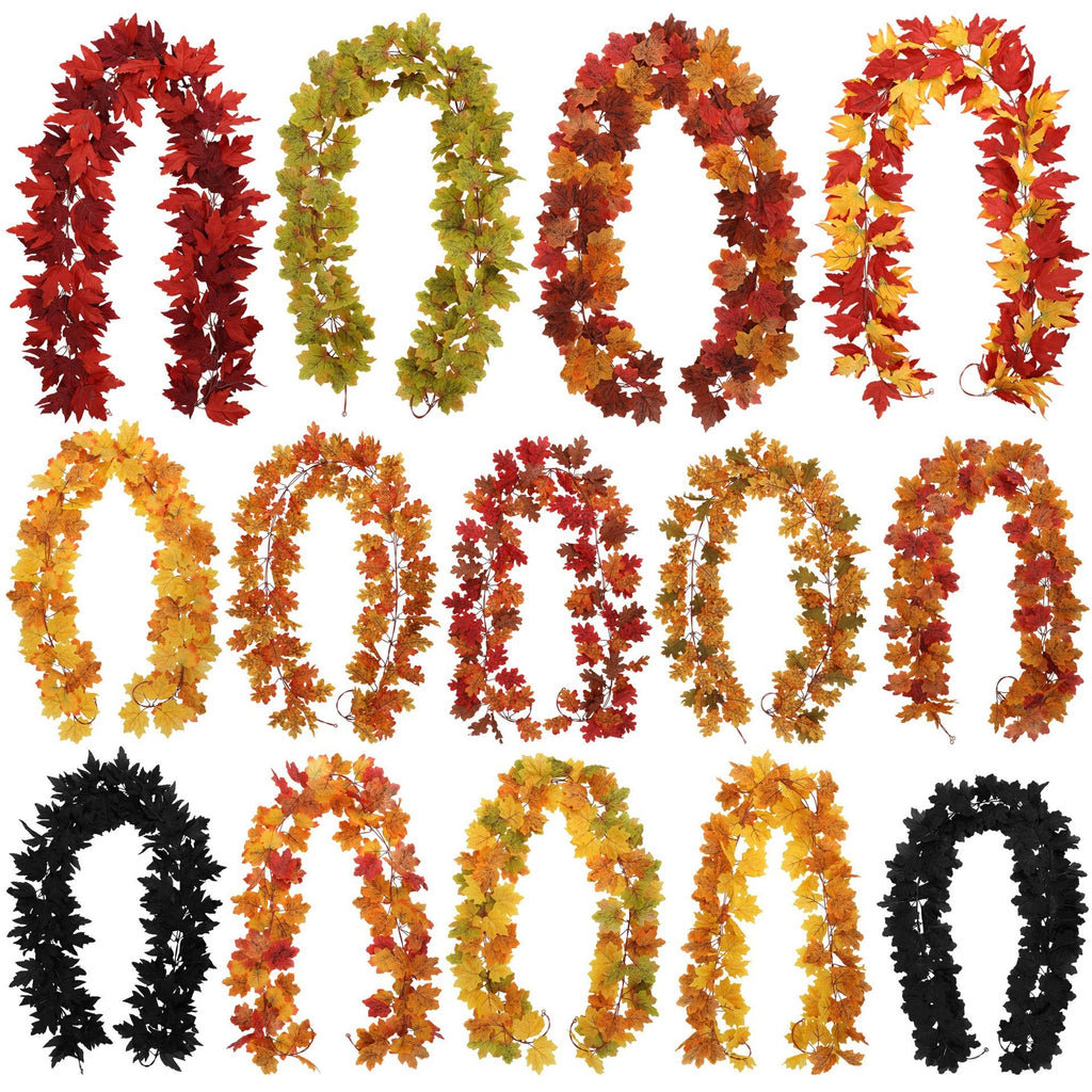 Autumn Maple Leaf Garland Collection