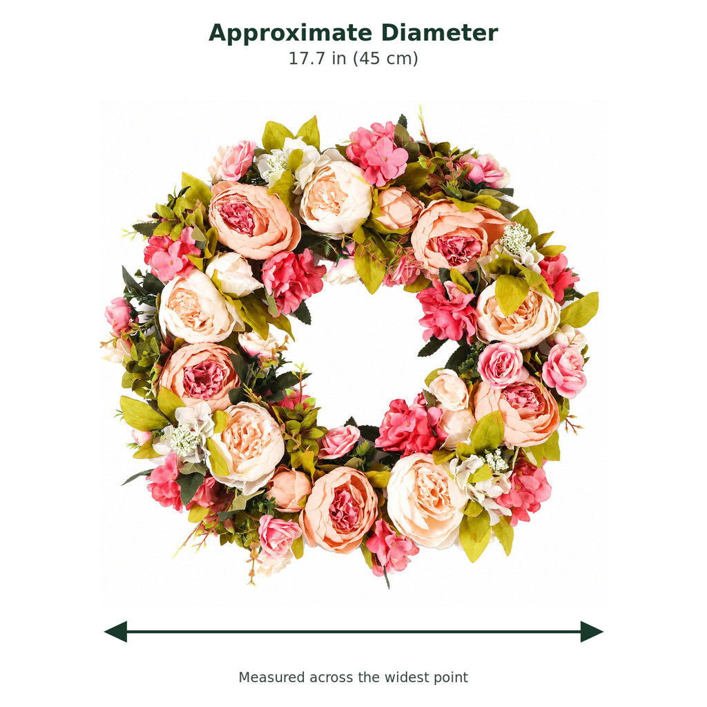 Peony Garden Spring Wreath Collection