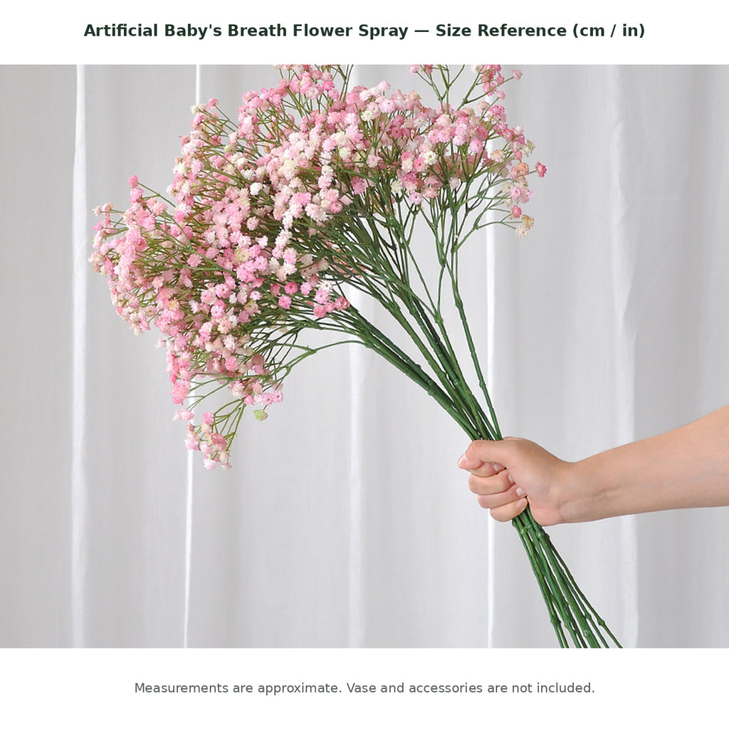 EVERIVELLE Artificial Baby's Breath Flower Spray