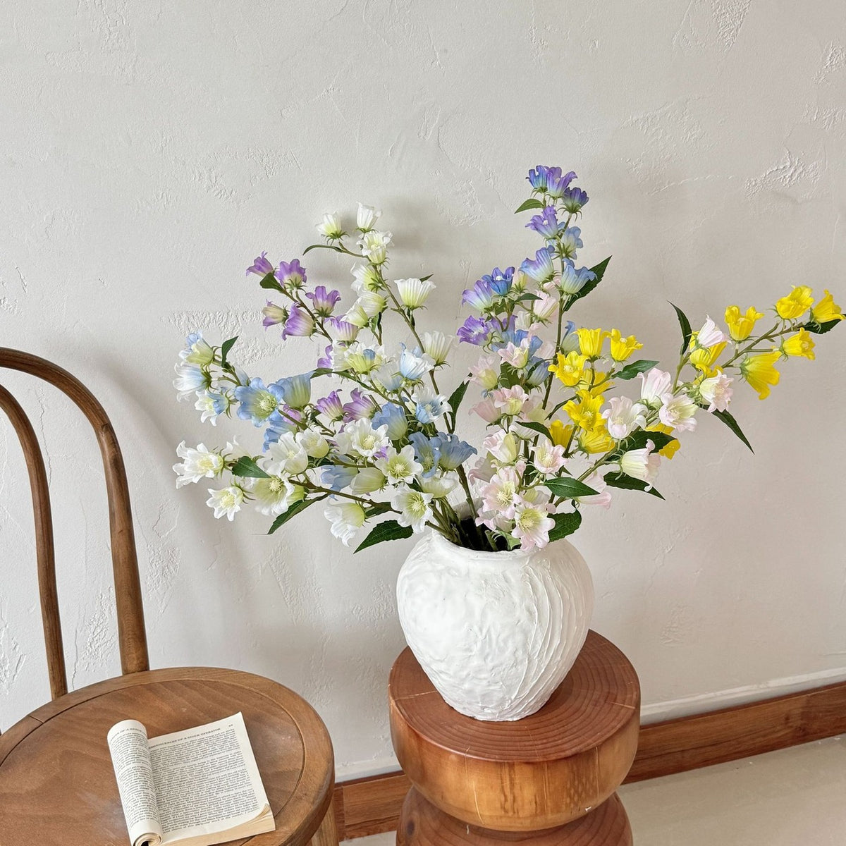 EVERIVELLE Long-Stem Artificial Bellflower Spray