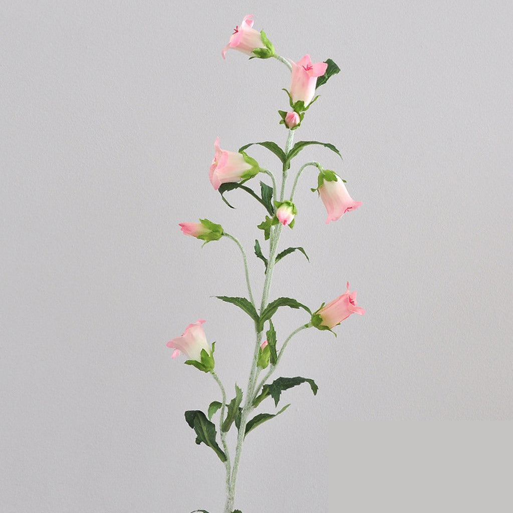 EVERIVELLE Flocked Artificial Bellflower Stem