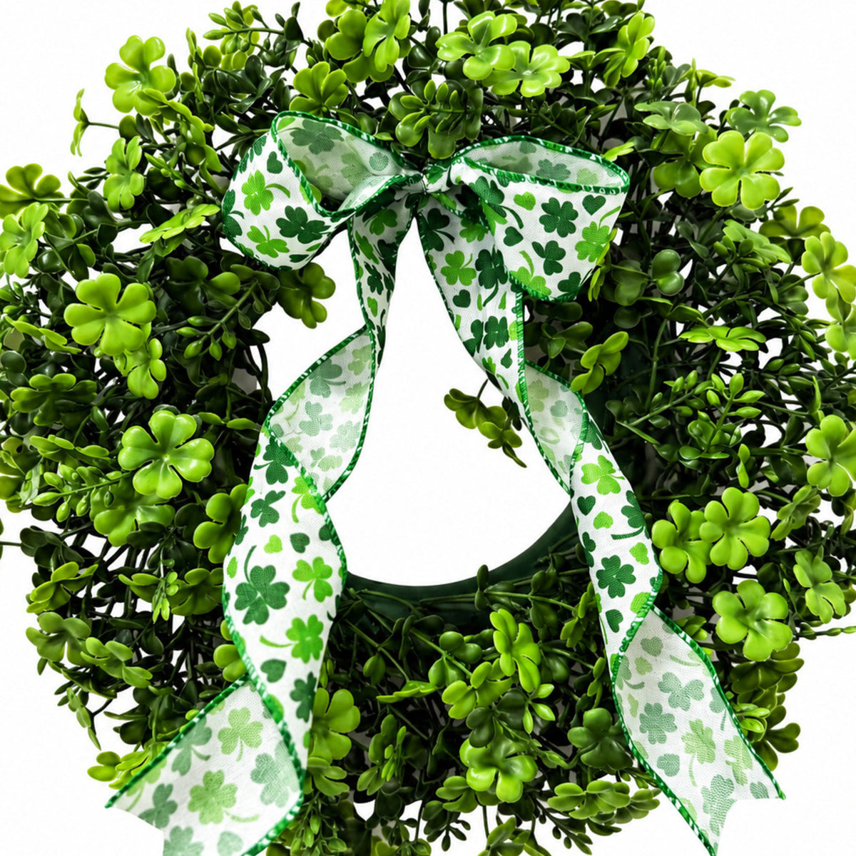 St. Patrick's Day Shamrock Bow Wreath Collection