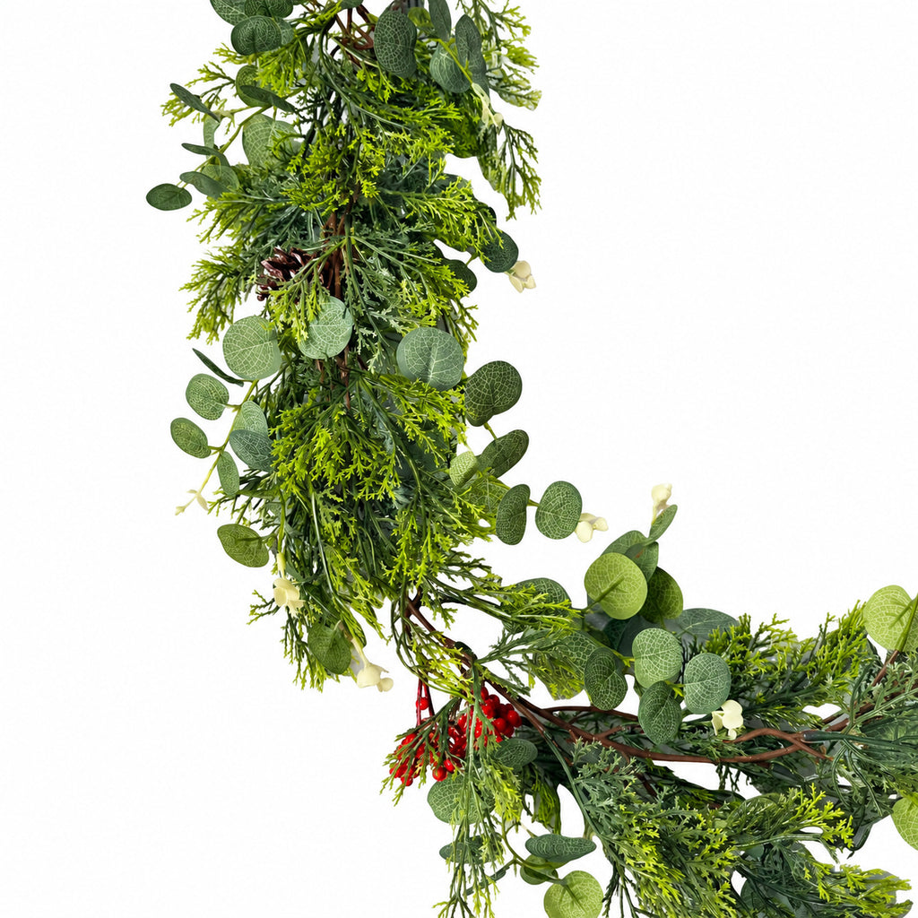 Christmas Cedar & Pine Garland Collection