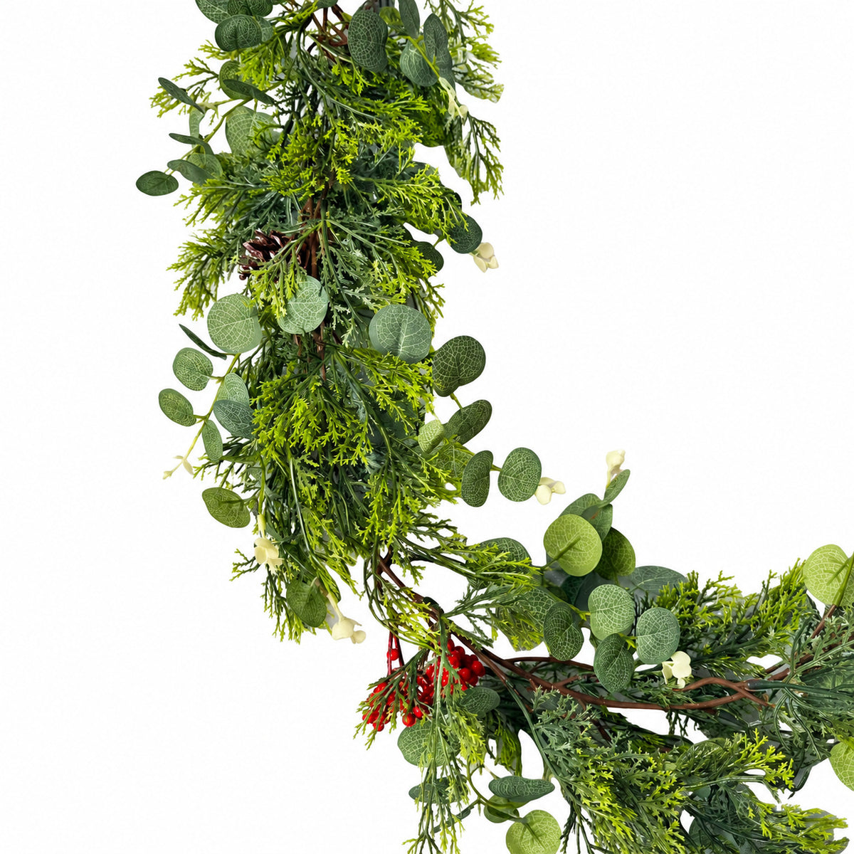 Christmas Cedar & Pine Garland Collection