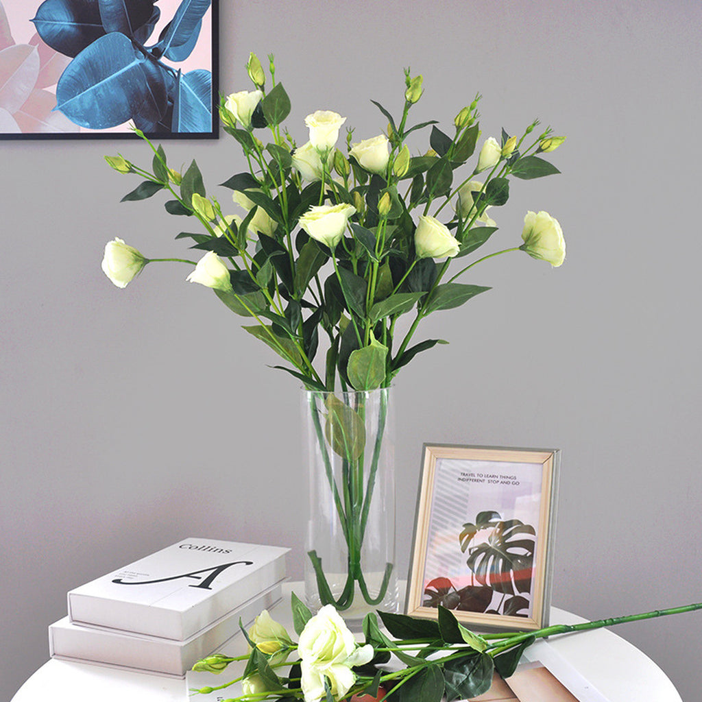 EVERIVELLE Long Artificial Lisianthus Spray