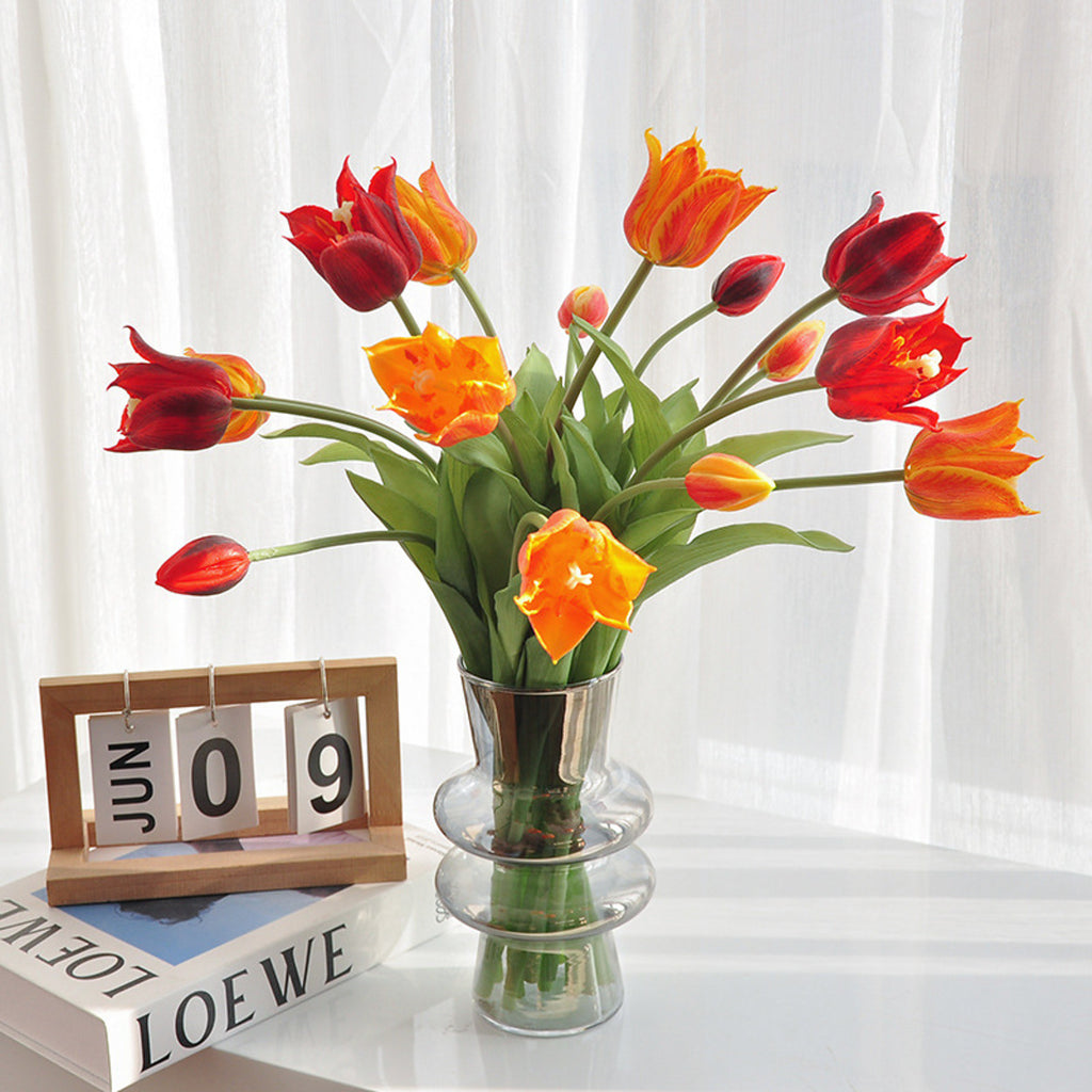 EVERIVELLE Three-Stem Soft-Touch Artificial Tulip Bouquet