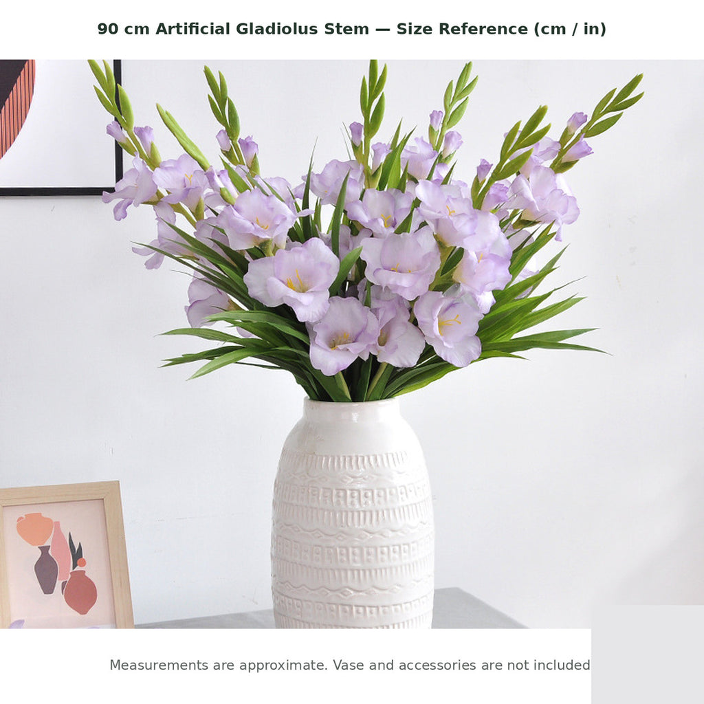 EVERIVELLE 35.4-Inch Artificial Gladiolus Stem