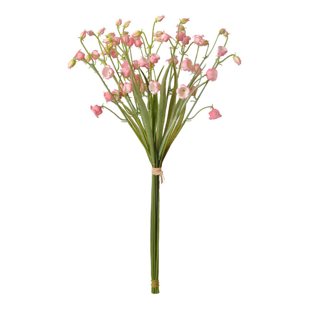 EVERIVELLE Hand-Tied Artificial Lily of the Valley Bouquet