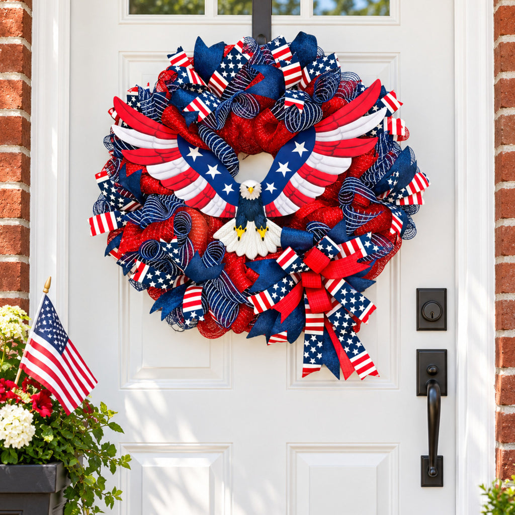 Patriotic Eagle & Americana Wreath Collection