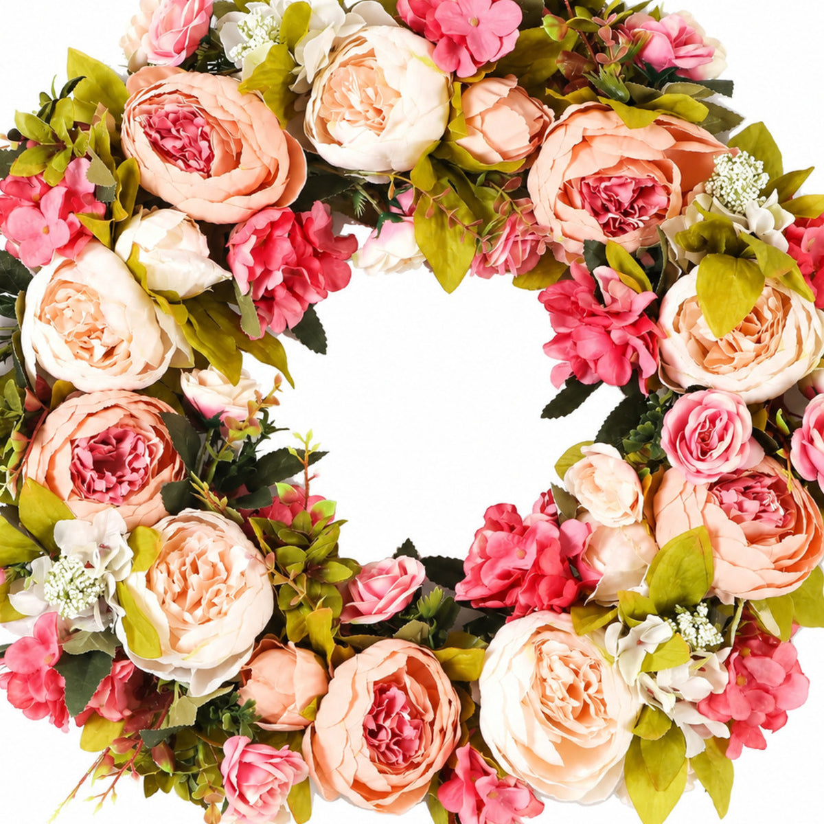Peony Garden Spring Wreath Collection