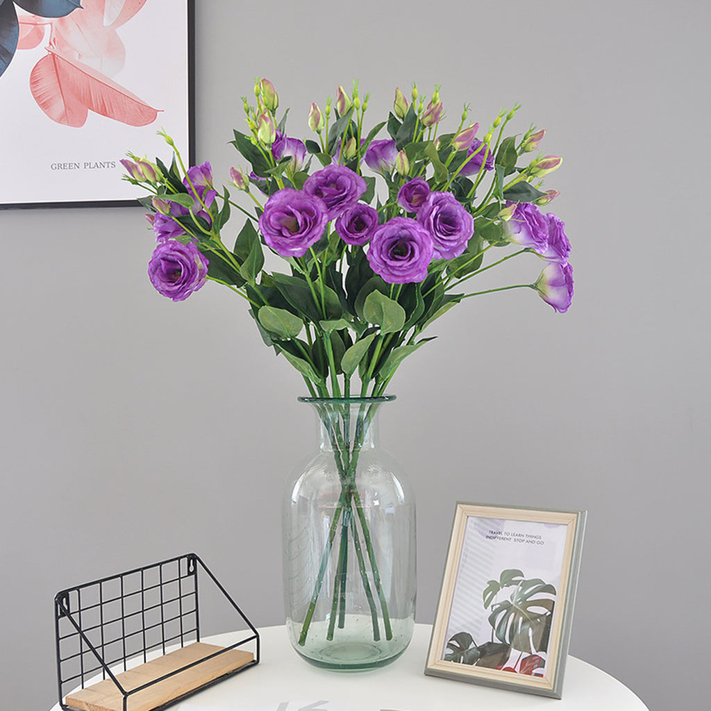 EVERIVELLE Long Artificial Lisianthus Spray